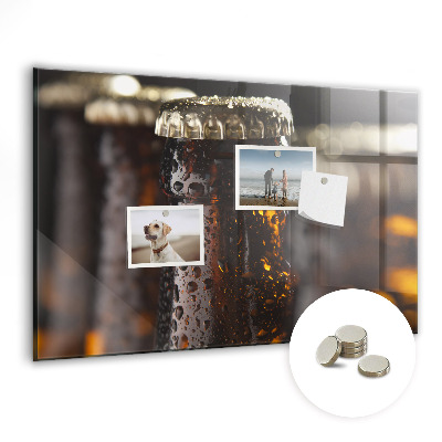 Magnet board Glazen flessen