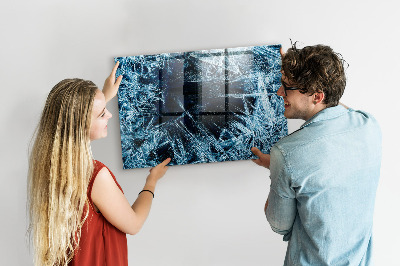 Memobord keuken Bevroren muur