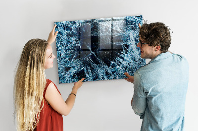 Memobord keuken Bevroren muur