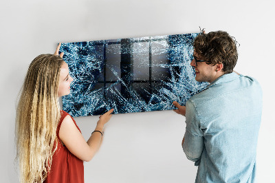 Memobord keuken Bevroren muur