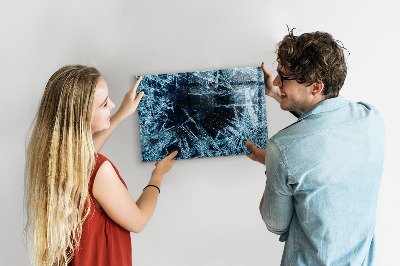 Memobord keuken Bevroren muur