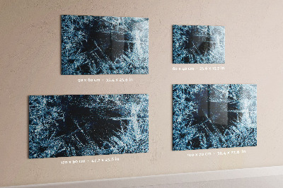 Memobord keuken Bevroren muur