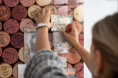Magnetisch wandbord Wijnkurken