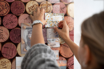 Magnetisch wandbord Wijnkurken