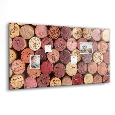 Magnetisch wandbord Wijnkurken