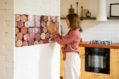 Magnetisch wandbord Wijnkurken