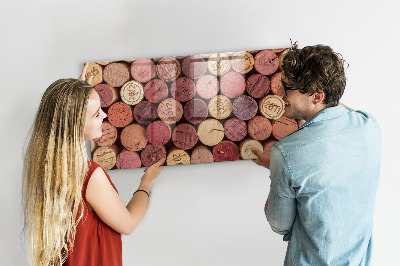 Magnetisch wandbord Wijnkurken