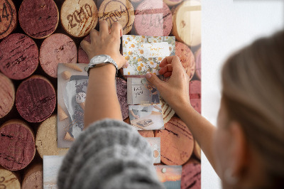 Magnetisch wandbord Wijnkurken