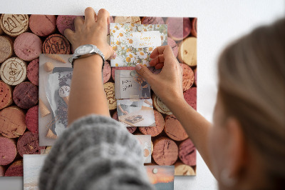 Magnetisch wandbord Wijnkurken