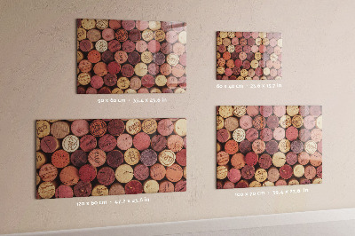 Magnetisch wandbord Wijnkurken