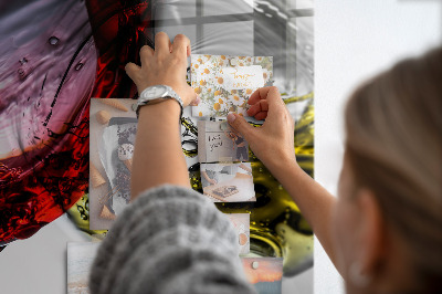 Memobord keuken Glazen wijn