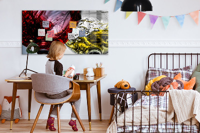 Memobord keuken Glazen wijn