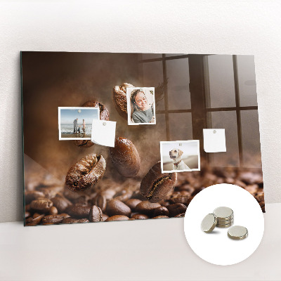 Memobord keuken Koffiebonen