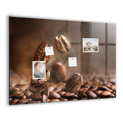 Memobord keuken Koffiebonen