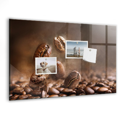 Memobord keuken Koffiebonen