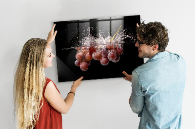 Magnetisch wandbord Druiven