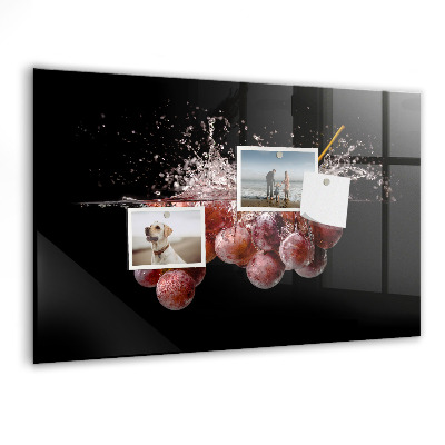 Magnetisch wandbord Druiven
