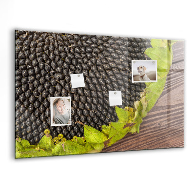 Magnetisch wandbord Zonnebloem