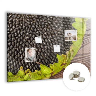 Magnetisch wandbord Zonnebloem