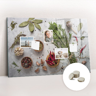 Magnetisch wandbord Specerijen