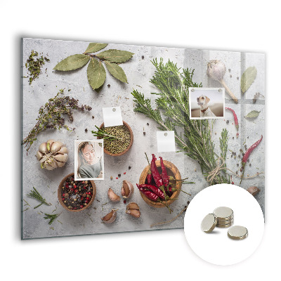 Magnetisch wandbord Specerijen