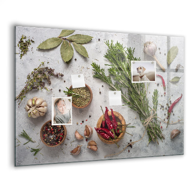 Magnetisch wandbord Specerijen