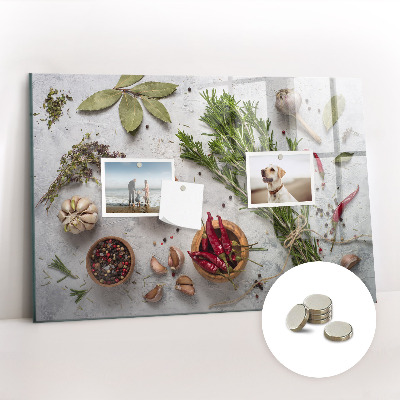Magnetisch wandbord Specerijen