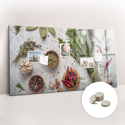 Magnetisch wandbord Specerijen
