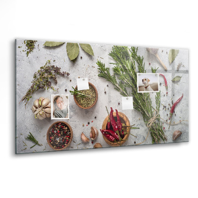 Magnetisch wandbord Specerijen
