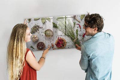 Magnetisch wandbord Specerijen