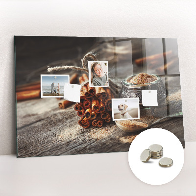 Magnetisch wandbord Kaneel