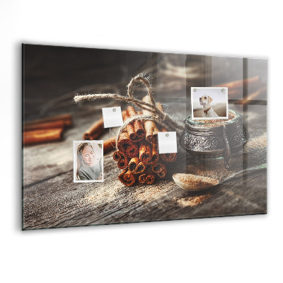 Magnetisch wandbord Kaneel