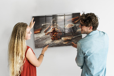 Magnetisch wandbord Kaneel