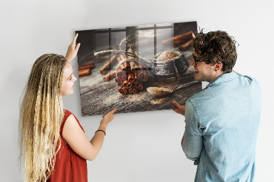 Magnetisch wandbord Kaneel