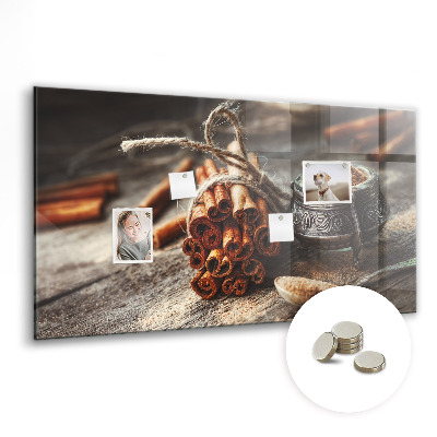 Magnetisch wandbord Kaneel