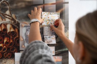 Magnetisch wandbord Kaneel