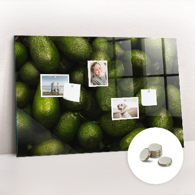 Memobord keuken Avocado