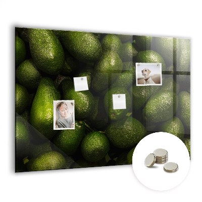 Memobord keuken Avocado