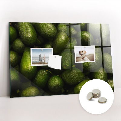 Memobord keuken Avocado