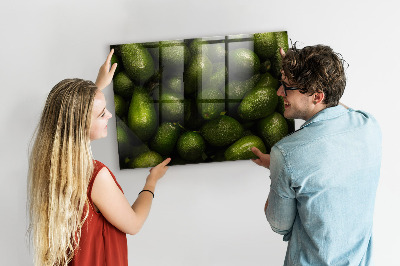Memobord keuken Avocado