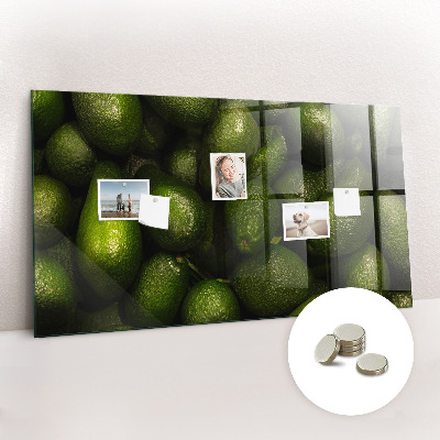 Memobord keuken Avocado