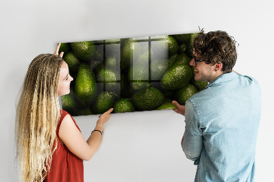 Memobord keuken Avocado