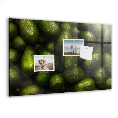 Memobord keuken Avocado