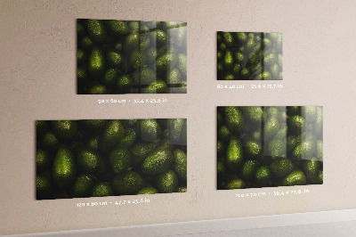 Memobord keuken Avocado