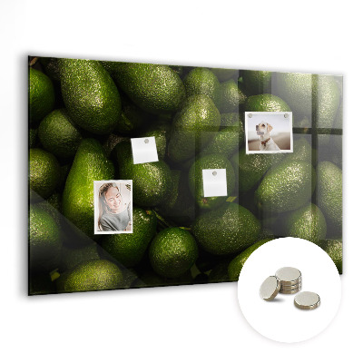 Memobord keuken Avocado