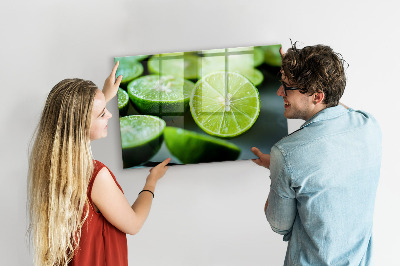Magnet board Limoenschijfjes