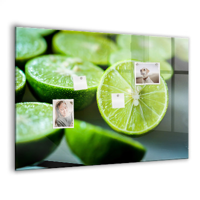Magnet board Limoenschijfjes