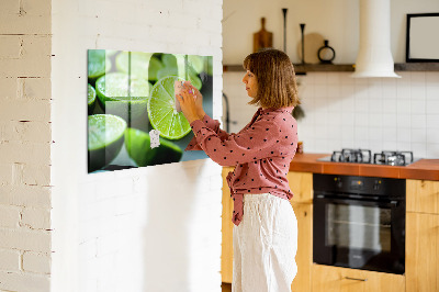 Magnet board Limoenschijfjes
