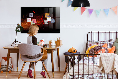 Magnetisch wandbord Chilipepers