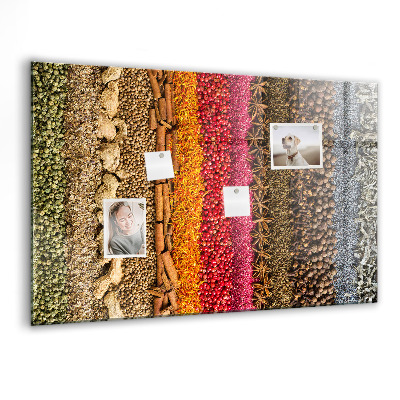 Magnet board Rijen met kruiden